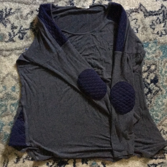 Tunic gray and navy - Picture 2 of 3